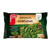 FIND. ESPINACAS CORTADAS 400GR./16P
