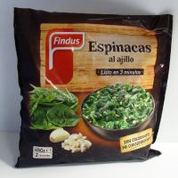 FIND. ESPINACAS AL AJILLO 450 GR/12P.