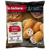 LACO. CROQUETAS AST. COCIDO JAMON SERR. 500/10