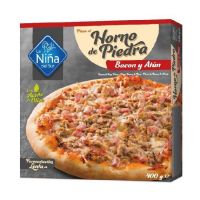 PIZZA BACON Y ATUN 6/400 G