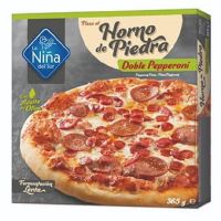 PIZZA DOBLE PEPERONI HORNO DE PIEDRA 6U.