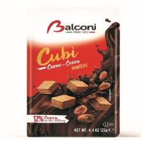 BAL. WAFER CIBI CACAO 125GR. 18P.