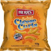 HERR. BAKED CHEESE CURLS 12P. 113GR.