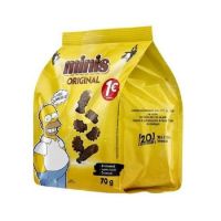ARL. MINI GALLETAS SIMPSON 70GR. 15P.