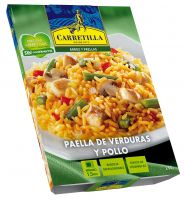 PAELLA VERDURAS CON POLLO