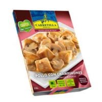 POLLO CON CHAMPIÑONES 250 GR.