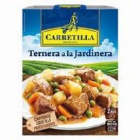 TERNERA A LA JARDINERA 275 GRS.