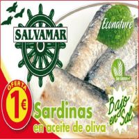 SALV. SARDINILLAS ACEITE OLIVA BAJO SAL